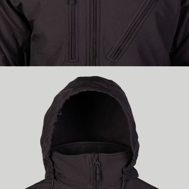 Softshell-Jacke SCU14 - Schwarz - Mil-Tec