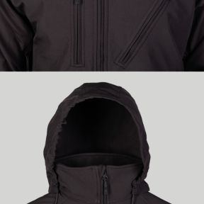 Veste softshell SCU14 - Noir - Mil-Tec