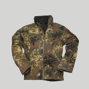Casaco softshell SCU14 - Camo BW - Mil-Tec