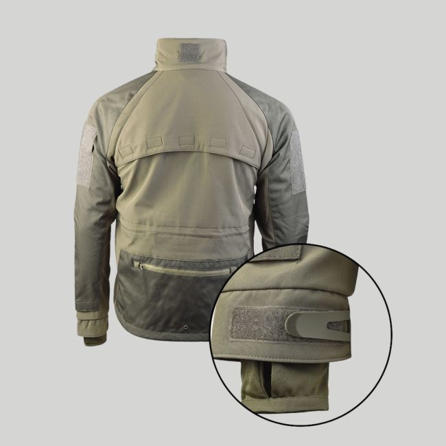 Kurtka softshell Plus - Oliwkowa zieleń - Mil-Tec
