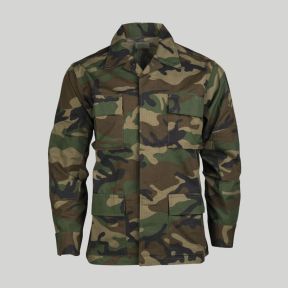 Chaqueta ripstop BDU US - Woodland - Mil-Tec