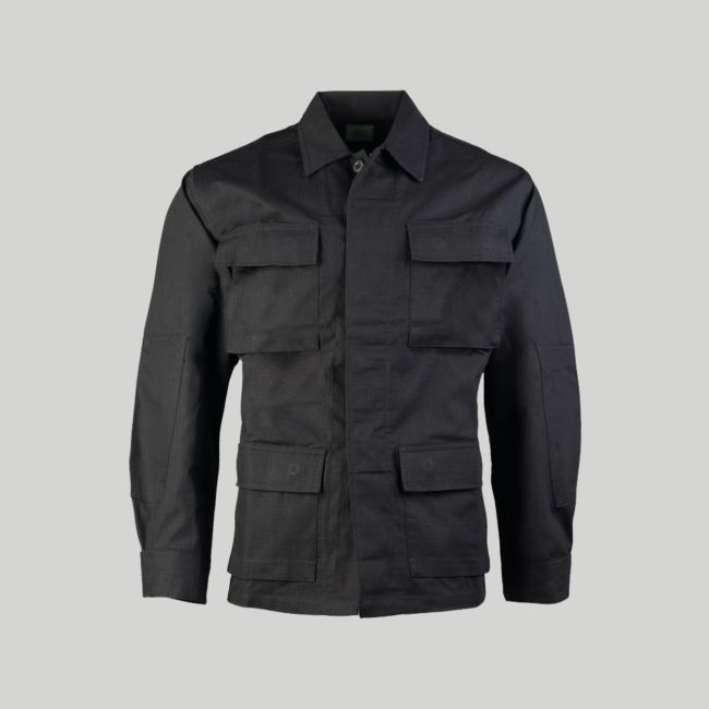 Casaco ripstop BDU US - Preto - Mil-Tec