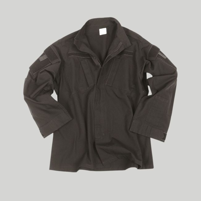 Veste ripstop ACU US - Noir - Mil-Tec