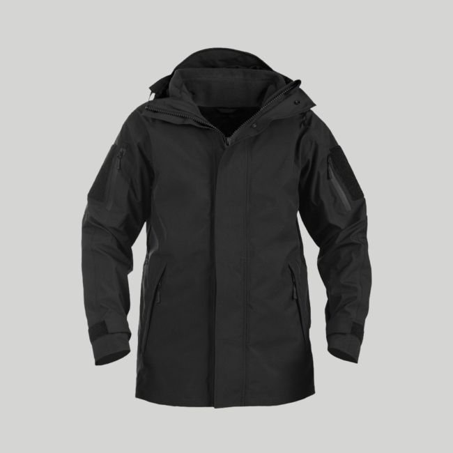 Casaco de chuva com forro polar Gen.II - Preto - Mil-Tec