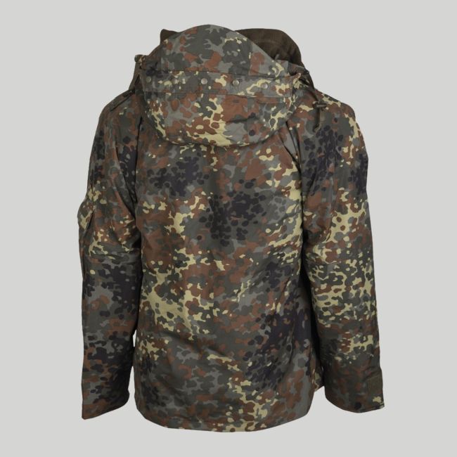 Chaqueta de lluvia con forro polar - Camo BW - Mil-Tec