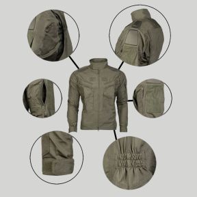Chaqueta de combate Chimera - Verde Oliva - Mil-Tec