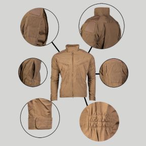 Chaqueta de combate Chimera - Coyote Oscuro - Mil-Tec