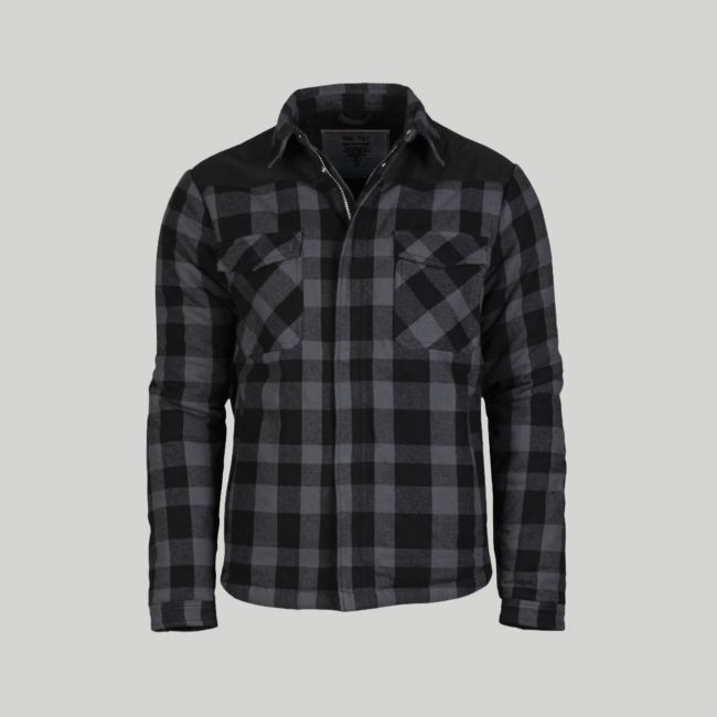 Giacca da boscaiolo - Nero/Grigio - Mil-Tec