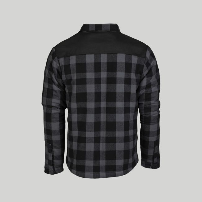 Chaqueta de leñador - Negro/Gris - Mil-Tec