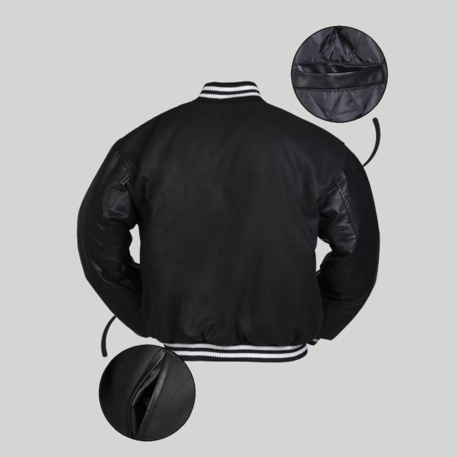 Veste de base-ball NY - Noir - Mil-Tec
