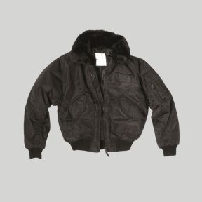 Casaco CWU SWAT com gola amovível - Preto - Mil-Tec