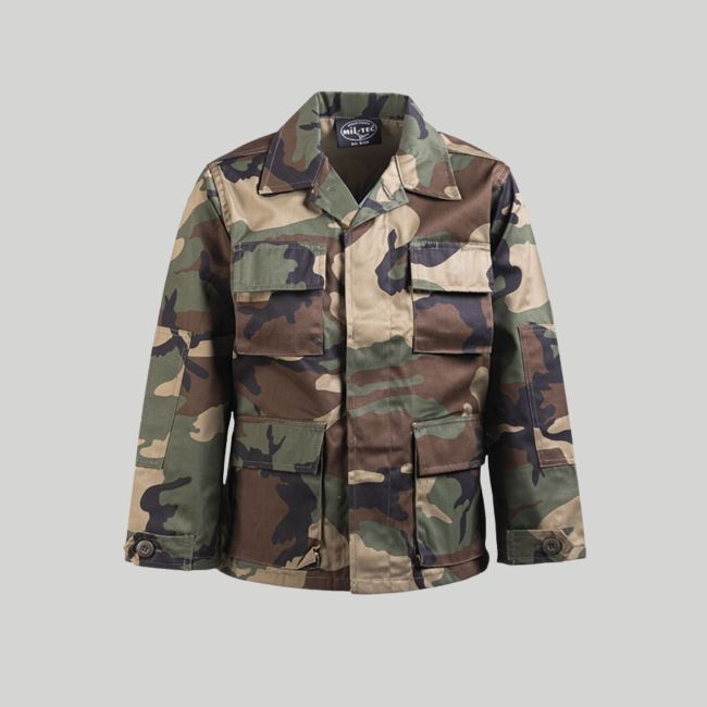 BDU Kinderjacke - Woodland - Mil-Tec