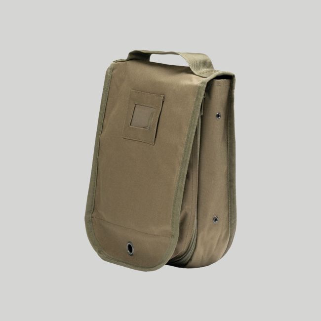 Trousse de toilette avec miroir - Vert Olive - Mil-Tec