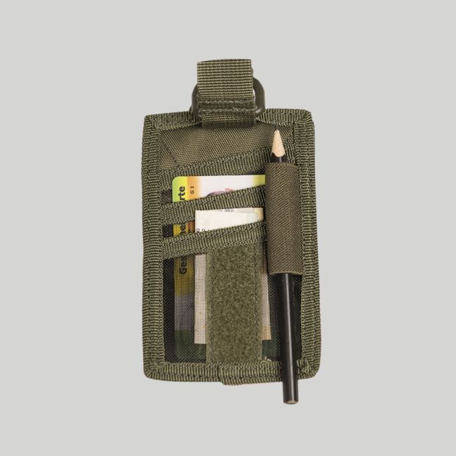 Tour de cou porte-carte d'identité - Vert Olive - Mil-Tec