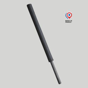 Foam attack baton 90 cm with handle - Black - GK