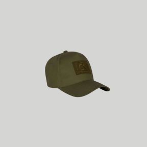 Casquette avec velcro - Vert Olive - GK