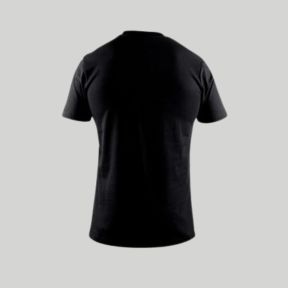 T-Shirt mit Logo - Schwarz - GK