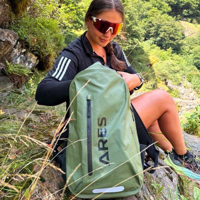 Mochila impermeável Miami - Caqui - Ares