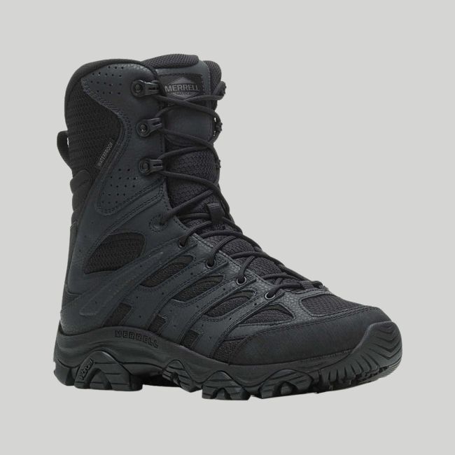 Scarpe MOAB 3 Tactical 8" ZIP WP - Nero - Merrell