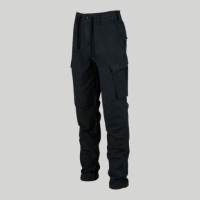 Pantalón BDU extensible en ripstop corte slim - Negro - Fostex Garments
