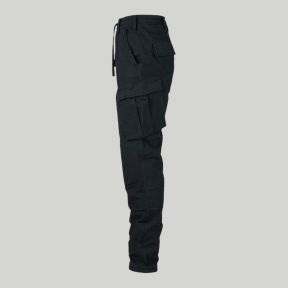 Pantalon BDU extensible en ripstop coupe slim - Noir - Fostex Garments