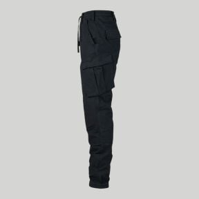 Pantalon BDU extensible en ripstop coupe slim - Noir - Fostex Garments