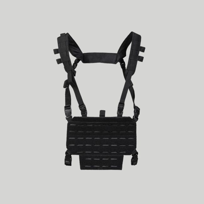 Chest-rig Laser Cut - Schwarz - Mil-Tec
