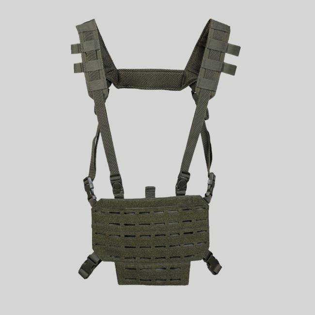 Chest-rig Laser Cut - Verde Oliva - Mil-Tec