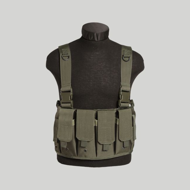 Chest-rig porte-chargeurs - Vert Olive - Mil-Tec