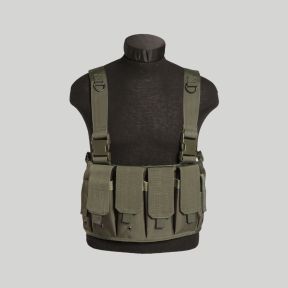 Chest-rig porta-carregadores - Verde Oliva - Mil-Tec