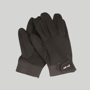 Luvas curtas de neoprene - Preto - Mil-Tec