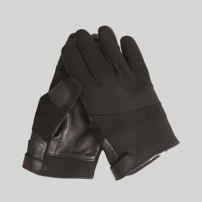 Gants en néoprène/kevlar - Noir - Mil-Tec