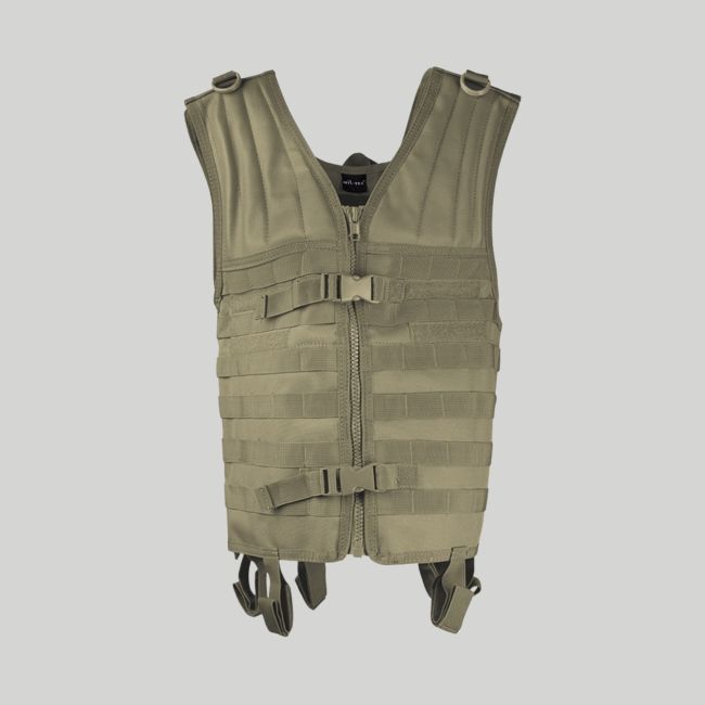 Gilet Carrier Molle - Vert Olive - Mil-Tec