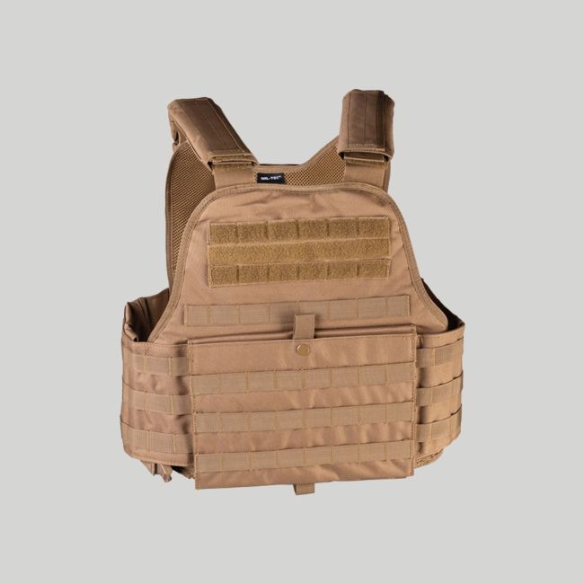 Gilet porta-placche - Coyote - Mil-Tec