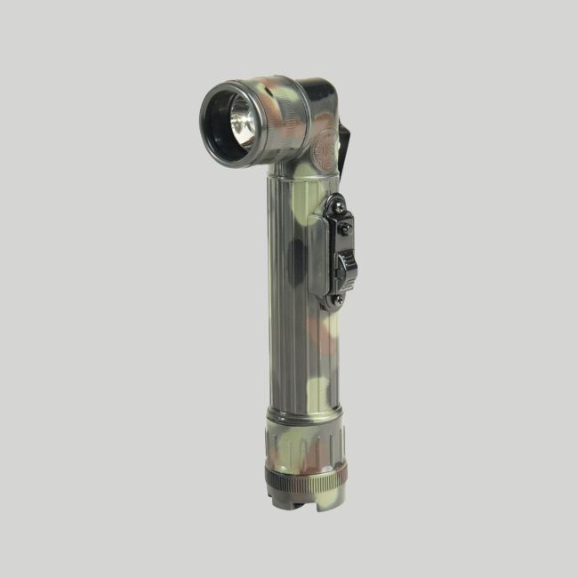 Torcia angolata LED 21 cm US - Camo BW - Mil-Tec