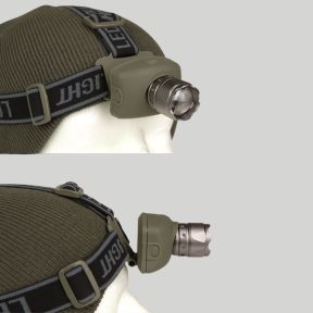 Lampe frontale LED avec Zoom Cree (100 lumens) - Noir - Mil-Tec