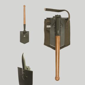 BW-Schaufel mit Tasche - Olivgrün - Mil-Tec