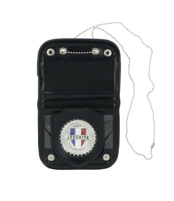 Porte carte avec Chaîne et Médaille Sécurité - Patrol