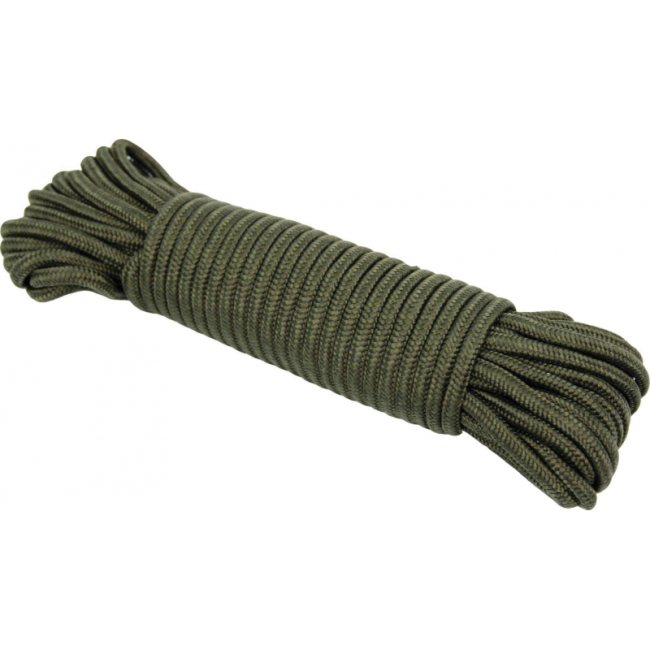 Rouleau de corde 5mm x 15m Vert OD - Highlander Rouleau de corde 5mm x 15m Vert OD - Highlander