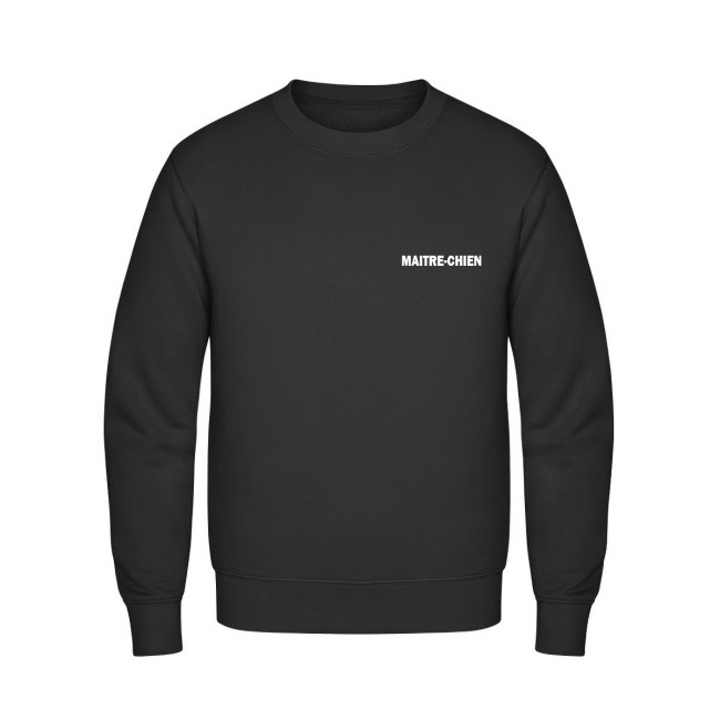 Schwarzer HUNDEFÜHRER-Pullover - Vetsecurite