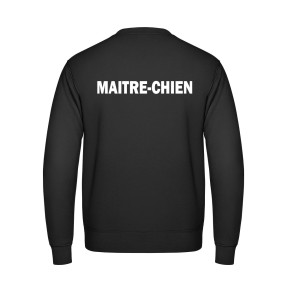 Sweat MAITRE-CHIEN noir - Vetsecurite