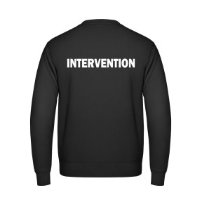 Sweatshirt INTERVENTIE zwart - Vetsecurite