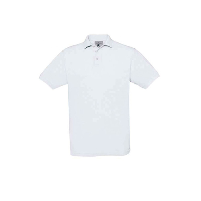 Polo manches courtes Blanc- B&C Polo manches courtes Blanc- B&C