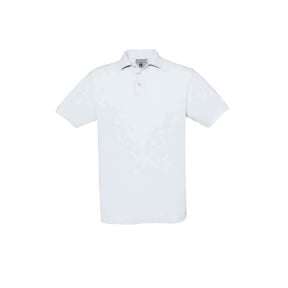 Polo manches courtes Blanc - B&C