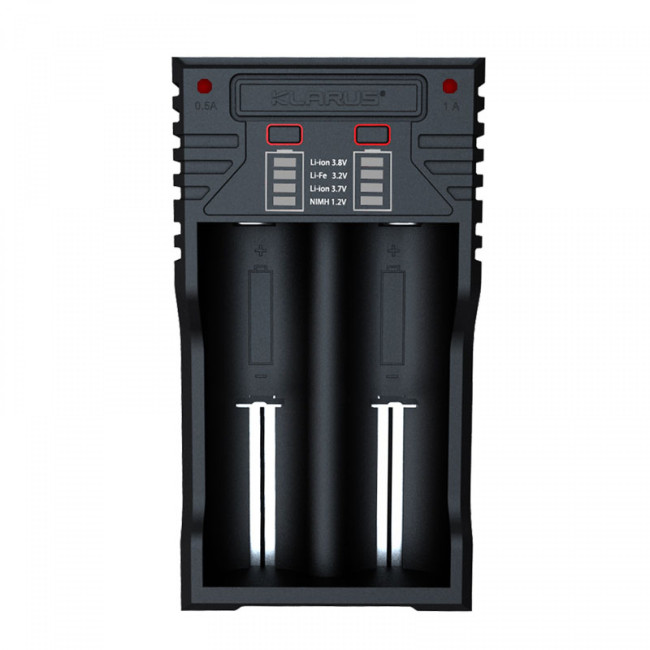 Chargeur pour deux batteries rechargeable - Klarus