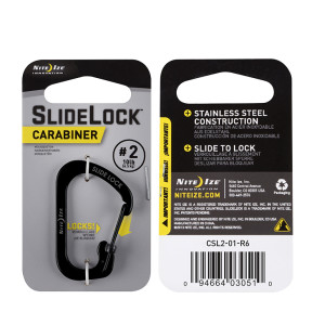 Mousqueton Carabiner Slide Lock Taille 2 - Nite Ize