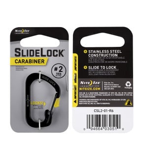 Mousqueton Carabiner Slide Lock Maat 2 - Nite Ize