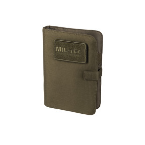 Carnet de notes rembourré Petit Format Vert OD - Miltec