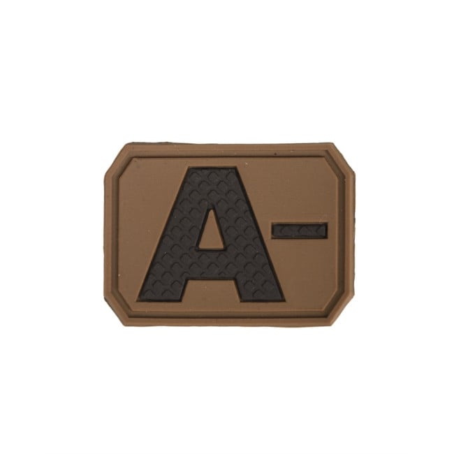 3D-Patch Blutgruppe A- Coyote - Miltec