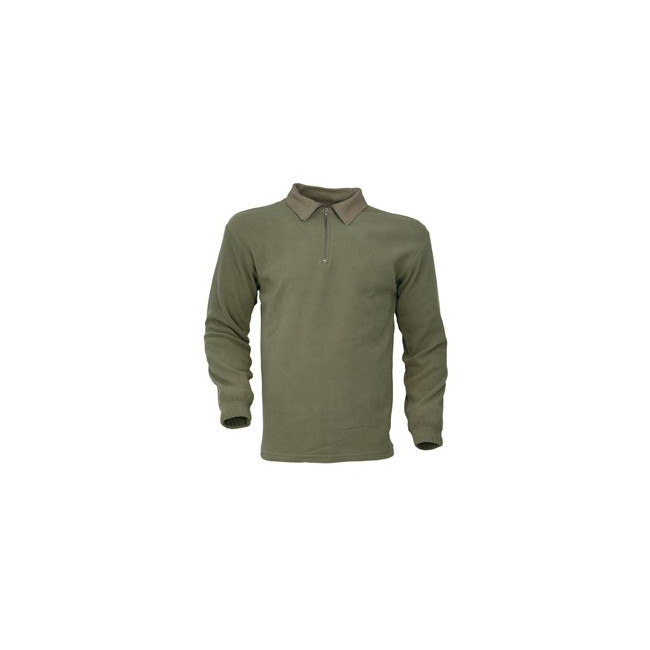 Khaki F1 Fleece-Hemd
